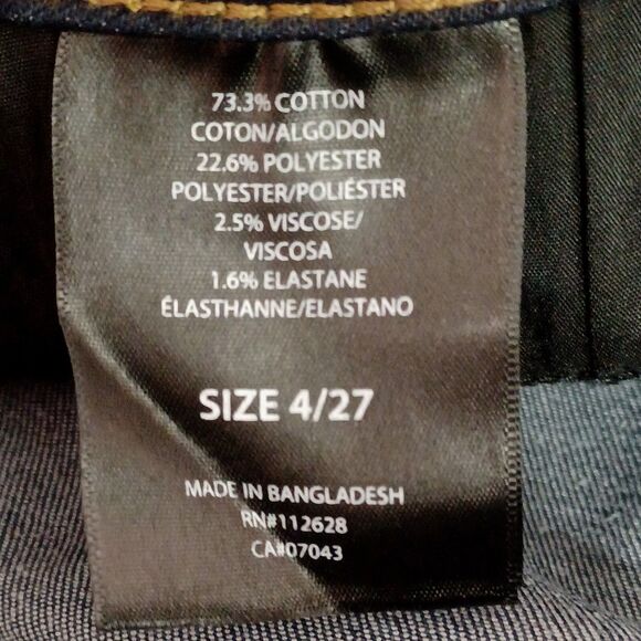 Tahari Chloe Tummy Tuck Slimming Fit Solution Women's Skinny Jeans Size 4 - Picture 9 of 9